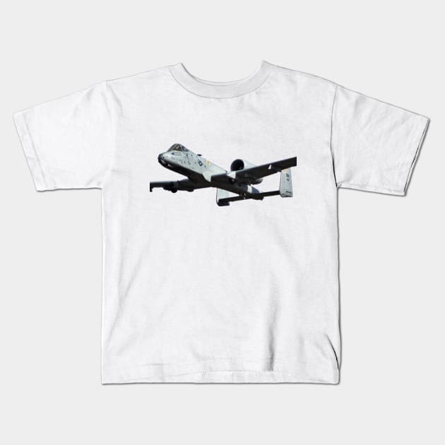 A-10 Warthog T-Shirt 2 Kids T-Shirt by acefox1